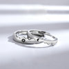 Silver Color Couple Rings