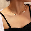 Choker Necklace Lovely Golden