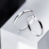 Silver Color Couple Rings