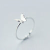 Retro Minimalist Silver Color Ring