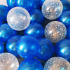 12pcs Ink Blue Latex Balloon Set