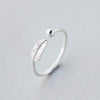 Retro Minimalist Silver Color Ring