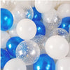 12pcs Ink Blue Latex Balloon Set