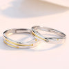 Silver Color Couple Rings
