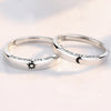 Silver Color Couple Rings