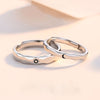 Silver Color Couple Rings
