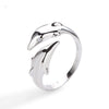 Retro Minimalist Silver Color Ring