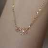 Flowers Clavicle Chain Choker